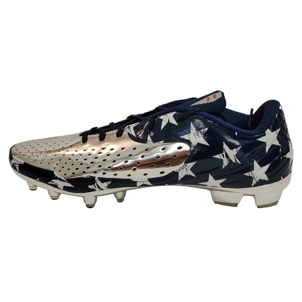Under Armour C1N Cam Newton Stars Stripes Football Cleats USA Mens 16 1245352 - Picture 3 of 6